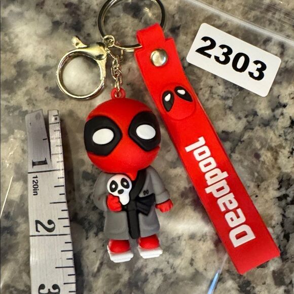 Other - 2303 Matthew Fun Items Key Ring & Bag Charm